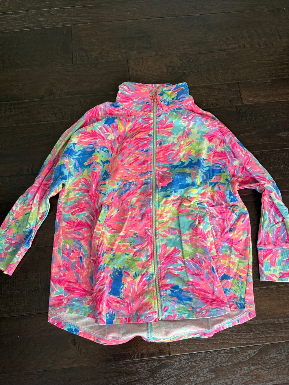 Lilly Pulitzer -Color Zip-Up Jacket